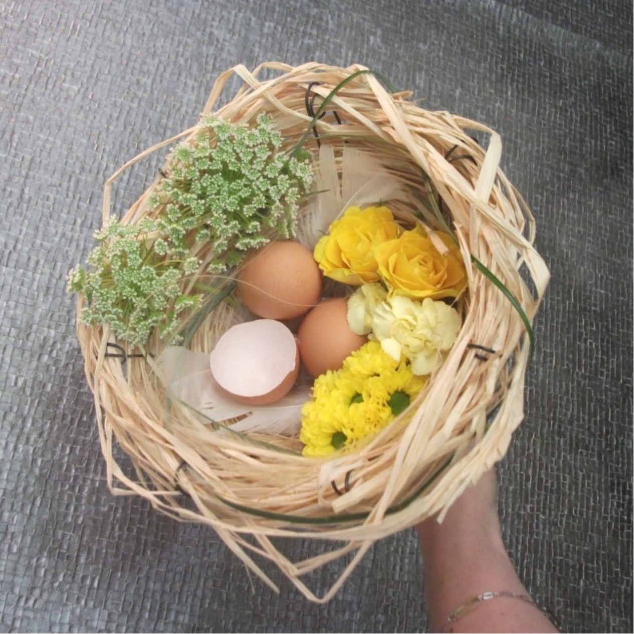 Bouquet nid